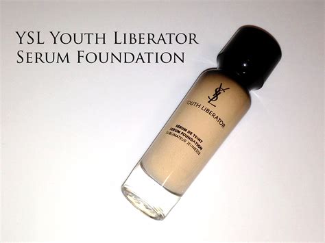 ysl youth liberator serum foundation erfahrungen|YSL foundation.